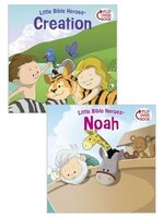Creation/Noah Flip-Over Book (Little Bible Heroes(TM))