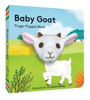 Baby Goat: Finger Puppet Book: (best Baby Book For Newborns, Board Book With Plush Animal)