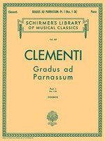 Gradus Ad Parnassum - Book 1: Schirmer Library Of Classics Volume 167 Piano Solo