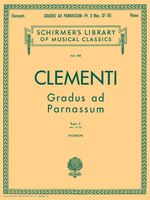 Gradus Ad Parnassum - Book 2: Schirmer Library Of Classics Volume 168 Piano Solo