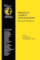 Product Variety Management: Research Advances