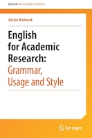 English For Academic Research: Grammar, Usage And Style