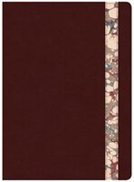 Csb Spurgeon Study Bible, Burgundy/marble Leathertouch(r)