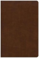 Kjv Large Print Ultrathin Referencebible, Brittish Tan Leathertouch,