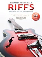The Greatest Rock Guitar Riffs: Guitar Tab, Book And Dvd-rom