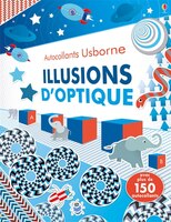 ILLUSIONS D'OPTIQUE: PREMIERS AUTOCOLLANTS