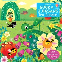 Usborne Book & Jigsaws: The Garden