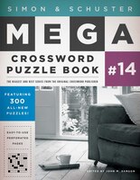 Simon & Schuster Mega Crossword Puzzle Book #14 John M. Samson Editor