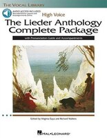 The Lieder Anthology Complete Package - High Voice: Book/Pronunciation Guide/Accompaniment Online Audio