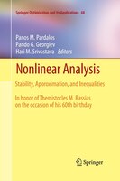 Nonlinear Analysis: Stability, Approximation, And Inequalities