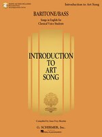 Introduction To Art Song For Baritone/bass: Songs In English For Classical Voice Students