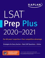 LSAT Prep Plus  2020-2021: Strategies For Every Section + Real Lsat Questions + Online