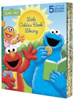 Sesame Street Little Golden Book Library 5-book Boxed Set: My Name Is Elmo; Elmo Loves You; Elmo's Tricky Tongue Twisters; The Mon