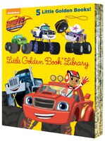 Blaze And The Monster Machines Little Golden Book Library (blaze And The Monster Machines): Five Of Nickeoldeon's Blaze And The Mo