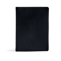 Csb Verse-by-verse Reference, Black Premium Genuine Leather