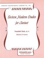Sixteen Modern Etudes For Clarinet, Op. 14