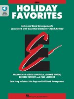 Essential Elements Holiday Favorites: Oboe Book With Online Audio