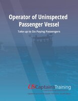 Operator Of Uninspected Passenger Vessel: Take Up To Six Paying Passengers