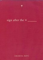 Sign After the X