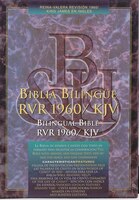 Rvr 1960 / Kjv Bilingual Bible ( Black Imitation Leather - Indexed ): Imitation Leather - Black - Index