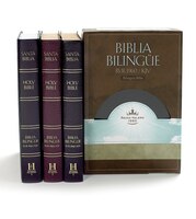 Rvr 1960 / Kjv Bilingual Bible ( Black Bonded Leather ): Bonded Leather - Black