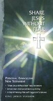 KJV SHARE JESUS WITHOUT FEAR NT: Bonded Leather - Black