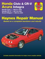 Honda Civic (96-00), Honda CR-V (97-01), and Acura Integra (94-00) Haynes Online Manual