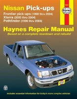 Nissan Frontier, Xterra &amp; Pathfinder (96-04) covering Frontier Pick-up (98-04), Xterra (00-04) &amp; Pathfinder (96-04) Haynes Repair Manual