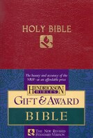 Nrsv Gift & Award Bible: Imitation Leather - Burgundy