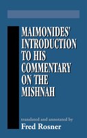 Maimonides Introduction to His