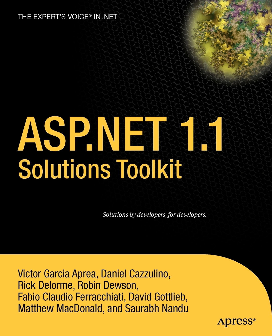 Asp.net 1.1 Solutions Toolkit