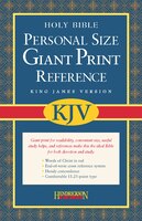 Kjv Personal Bible Giant Print Reference Bible: Imitation Leather