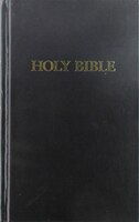 KJV PEW BIBLE: Black