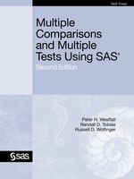 Multiple Comparisons And Multiple Tests Using Sas