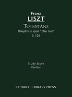 Totentanz, S. 126 - Study Score