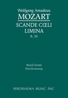 Scande coeli limina, K. 34 - Vocal score