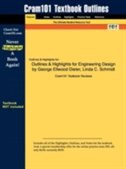 Outlines & Highlights For Engineering Design By George E. Dieter
