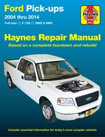 Ford full-size Gas F-150 2WD &amp; 4WD (04-14) Haynes Repair Manual