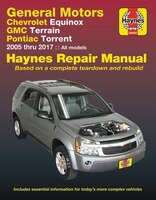 Chevrolet Equinox (05-17), GMC Terrain (10-17)  &amp; Pontiac Torrent (06-09) Haynes Repair Manual