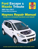 Ford Escape (01-17), Mazda Tribute (01-11) &amp; Mercury Mariner (05-11) Haynes Repair Manual