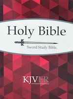 Kjver Sword Study Bible Personal Size Large Print Softcover: King James Version Easy Read