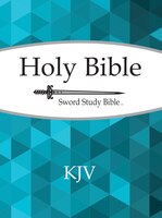 Kjv Sword Study Bible Personal Size Large Print: King James Version