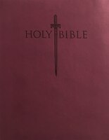 Kjver Sword Value Thinline Bible Personal Size Burgundy Ultrasoft: King James Version Easy Read