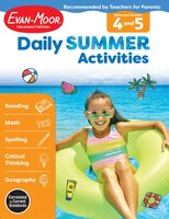 Daily Summer Activities: Moving From 4th Grade To 5th Grade, Grades 4-5