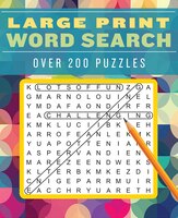 Large Print Word Search