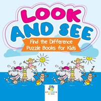 Look and See  Find the Difference Puzzle Books for Kids