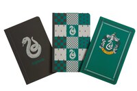 Harry Potter: Slytherin Pocket Notebook Collection (set Of 3)