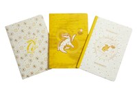 Harry Potter: Hufflepuff Constellation Sewn Notebook Collection (set Of 3)