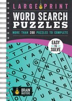 Large Print Word Search Puzzles: Over 200 Puzzles To Complete