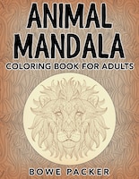 Animal Mandala: Coloring Book For Adults